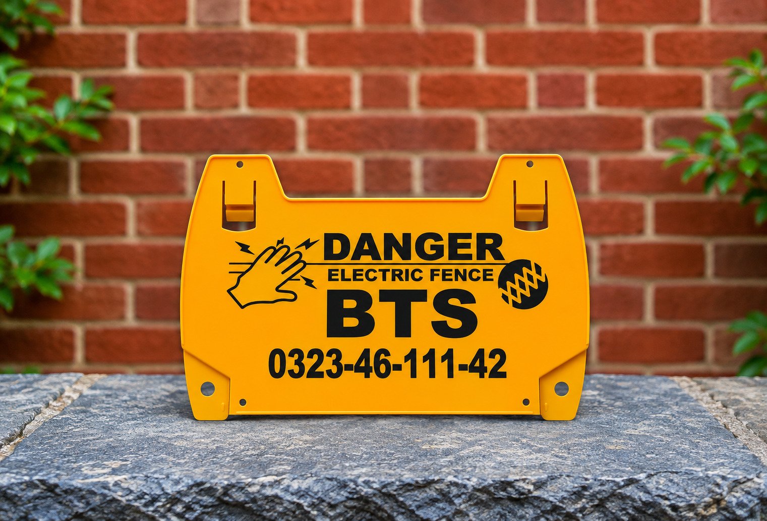 Warning Sign Plates